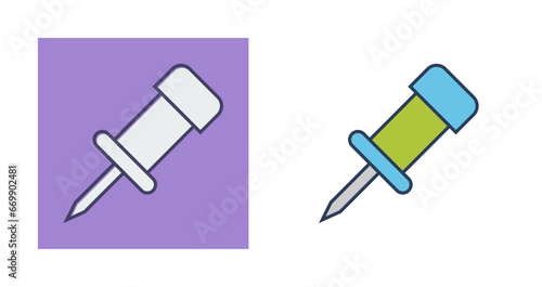 Pin Vector Icon