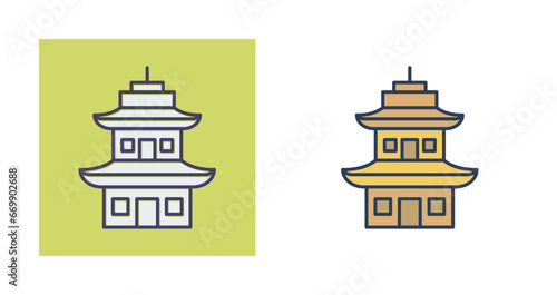 Temple Vector Icon