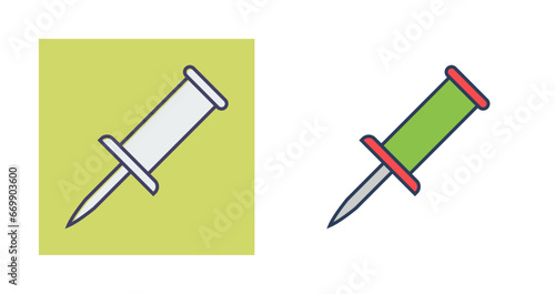 Office Pin Vector Icon
