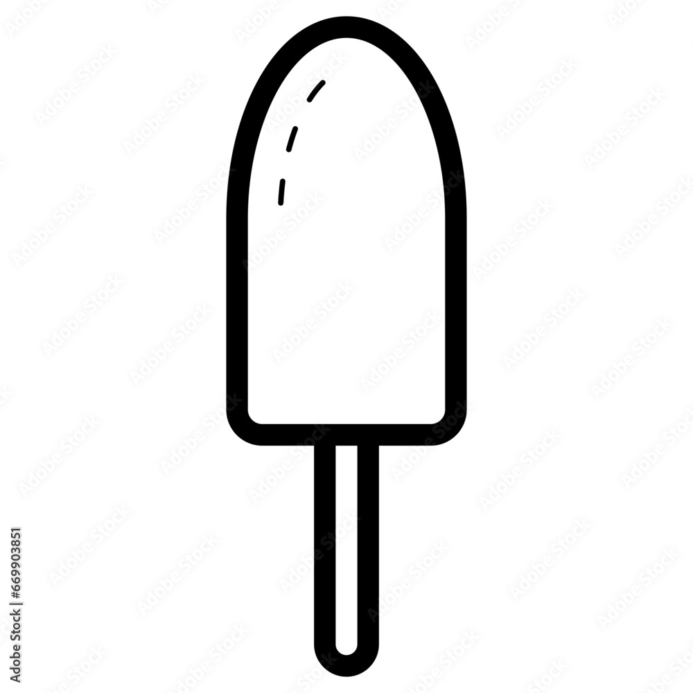 ice cream stick icon ice cream stick icon