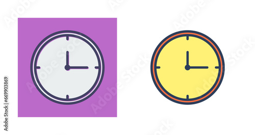 Free Download Clock Vector Icon - GFXLoad