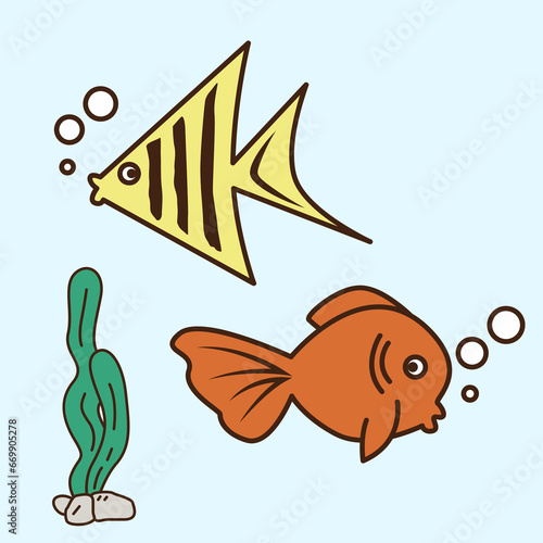 illustration of a fish