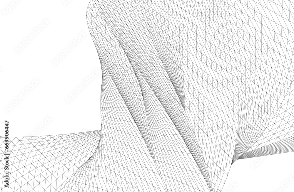 abstract geometric shape abstract geometric shape