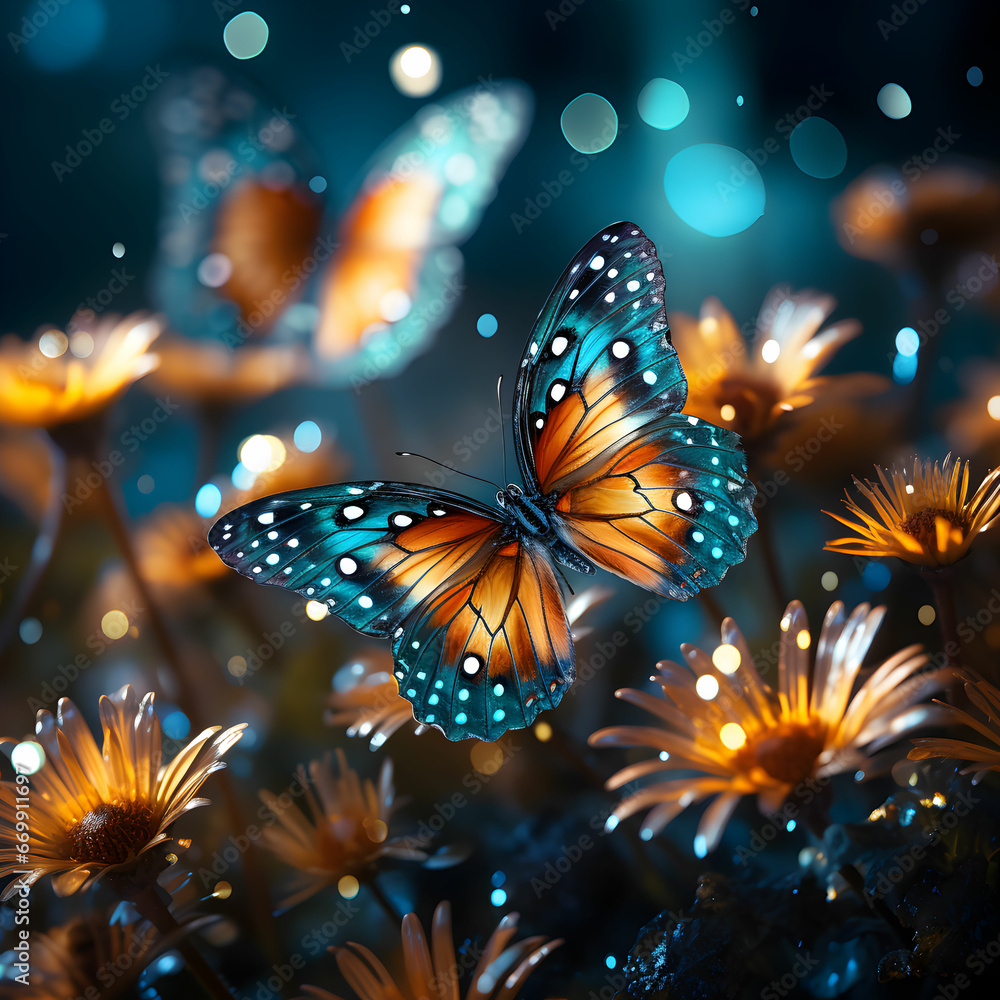 butterfly flower rose butterfly flower rose