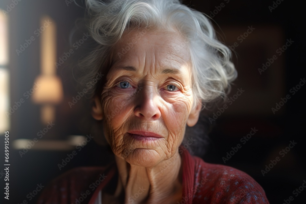 grandmother portrait / old woman portrait grandmother portrait / old woman portrait