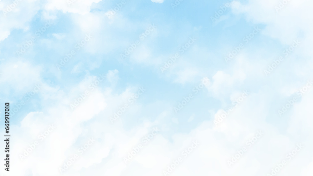 Soft blue sky Soft blue sky