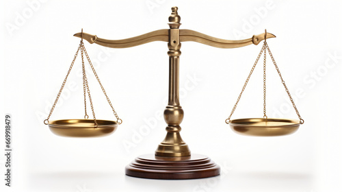 Scales of Justice in balance