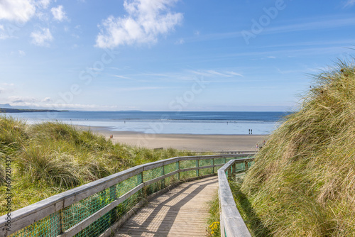 Rossnowlagh  Ireland - September 2 2023  Wild Atlantic Way - Rossnowlagh Beach 