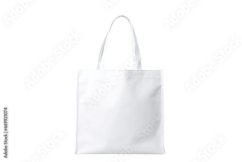 Blank Tote Bag Template for Creative Designs Isolated on Transparent Background