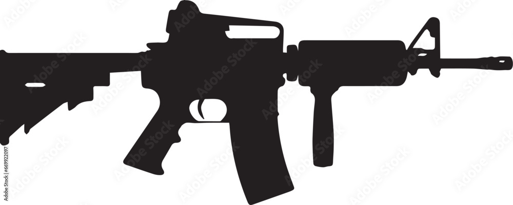gun EPS, gun Silhouette, gun Vector, gun Cut File, gun Vector

