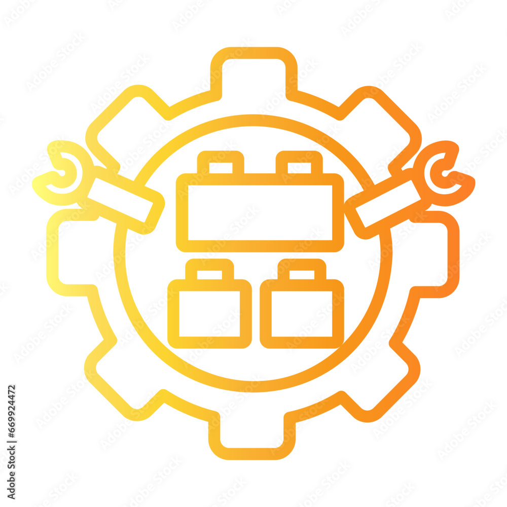 robotic arm icon robotic arm icon