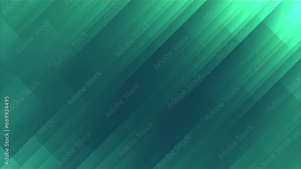 Green and blue striped background design. 3d rendering loop animation 4K Green and blue striped background design. 3d rendering loop animation 4K