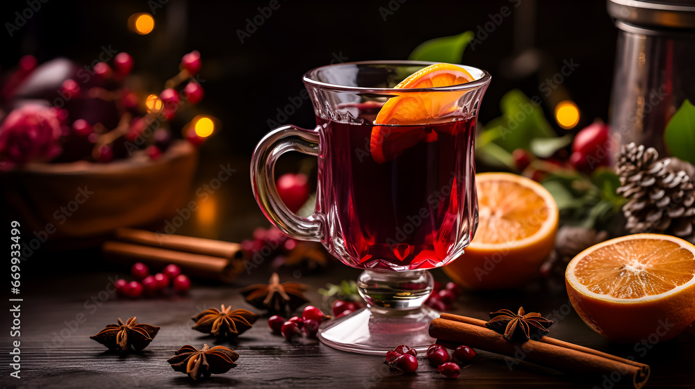 The punch drink, captured in a transparent glass, is a delightful blend of vivid colors and tantalizing fruit slices, inviting the viewer to savor its refreshing taste.
The punch drink, captured in a transparent glass, is a delightful blend of vivid colors and tantalizing fruit slices, inviting the viewer to savor its refreshing taste.