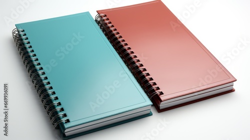 Wallpaper Mural notebook isolated on a white background Torontodigital.ca