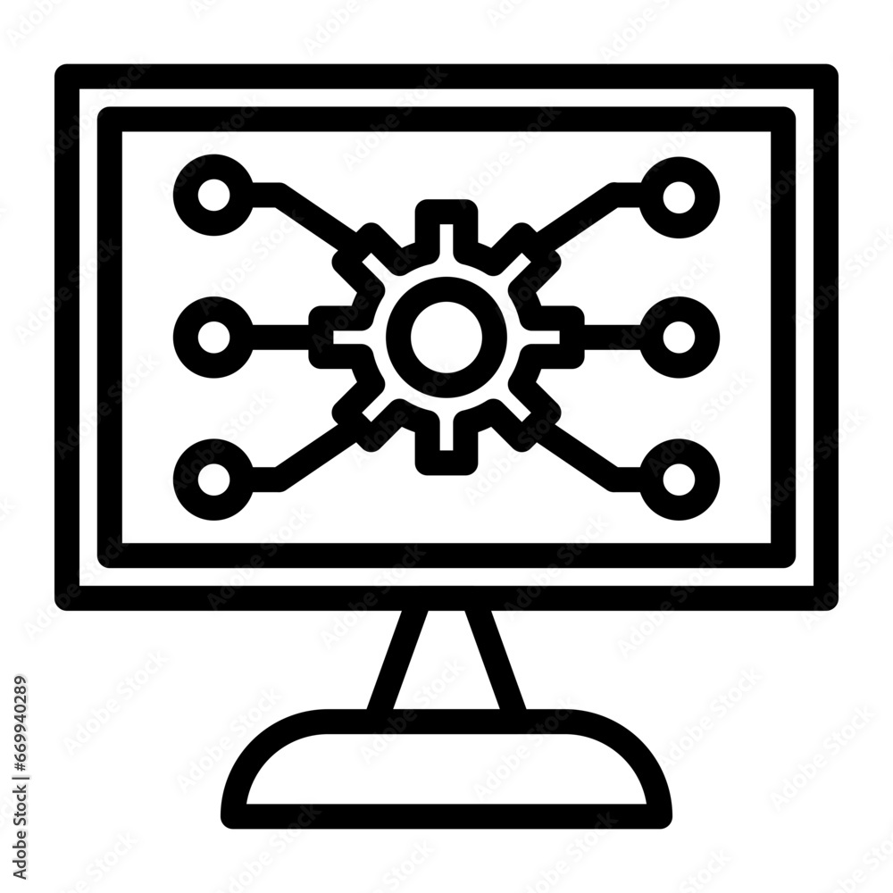 Computer Science Icon Design 