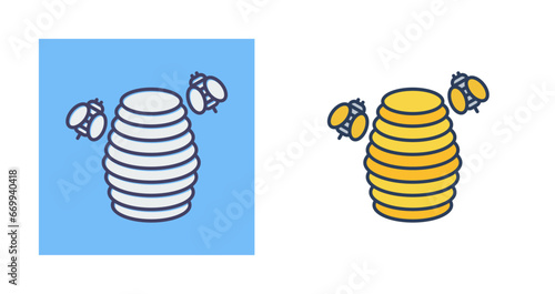 Hive Vector Icon