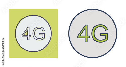 4G Vector Icon