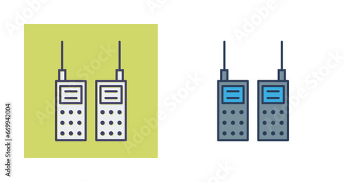 Walkie Talkie Vector Icon