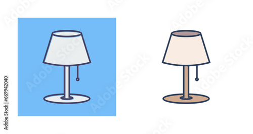 Lamp Vector Icon
