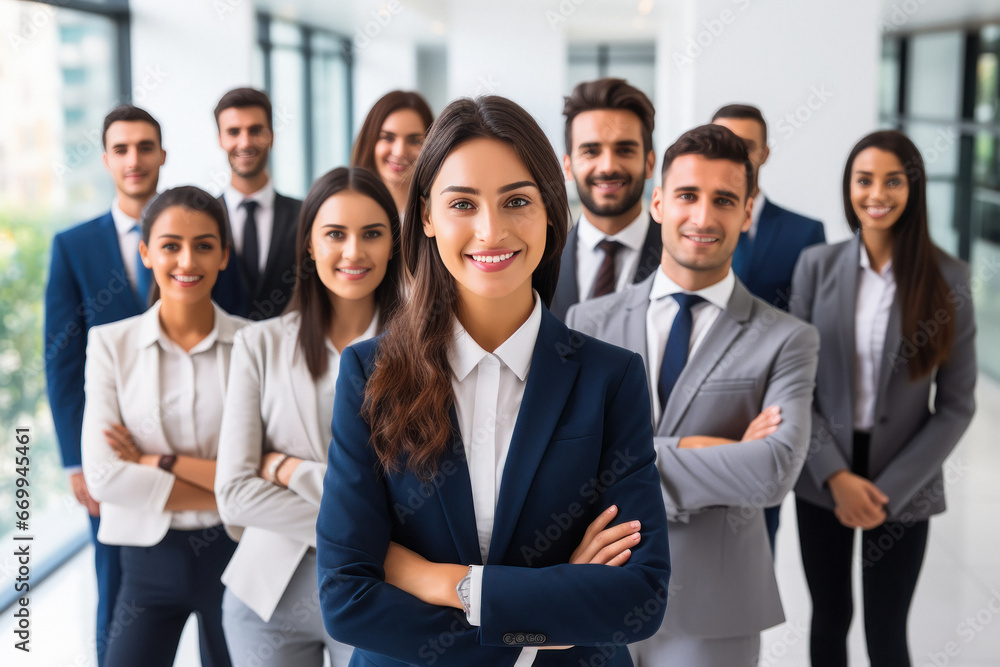 group of indian businessmen