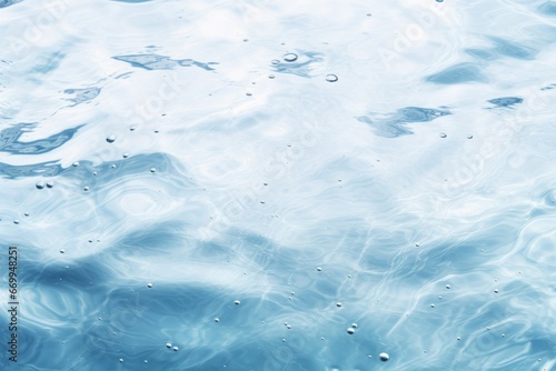 Water texture background transparent liquid. Generative AI