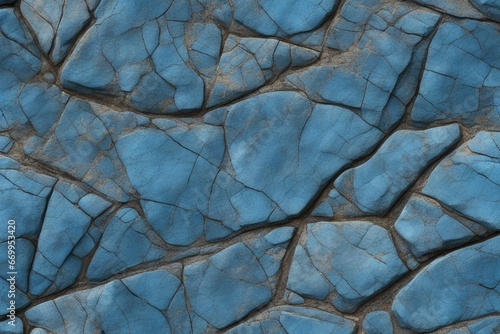 dark light blue rock texture with cracks close up rough mountain surface stone granite background texture