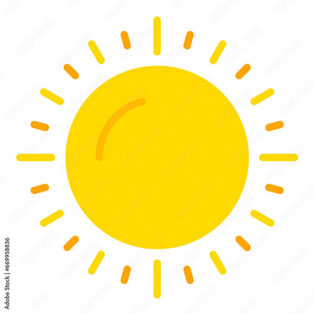 Vector Design Sun Icon Style Vector Design Sun Icon Style
