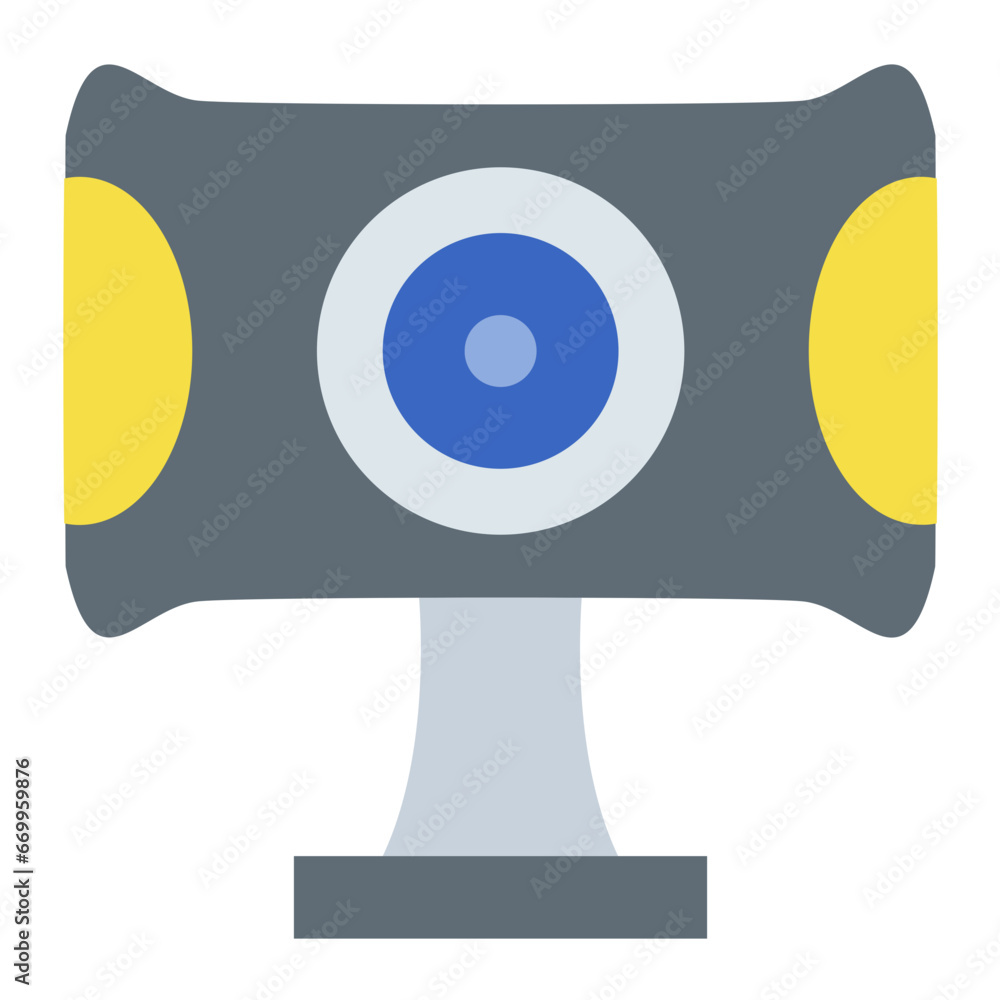 Vector Design Webcam Icon Style Vector Design Webcam Icon Style