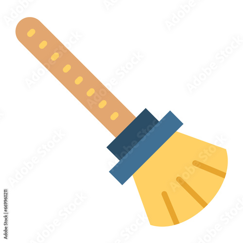 Vector Design Broom Icon Style