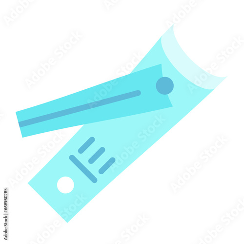 Vector Design Nail Clipper Icon Style