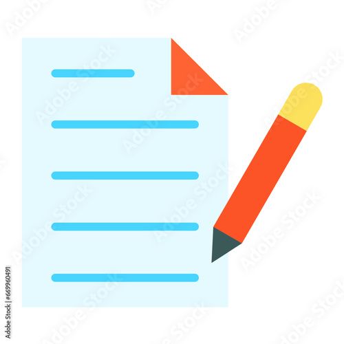 Vector Design Blog Icon Style