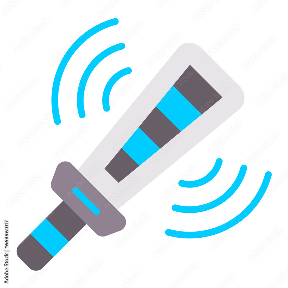 Metal Detector Icon Style Metal Detector Icon Style