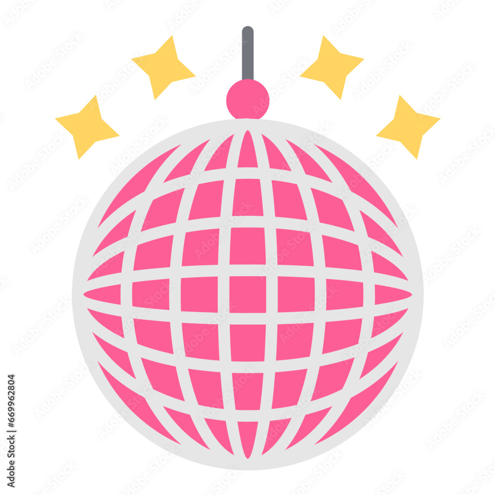Disco Ball Icon Style Disco Ball Icon Style