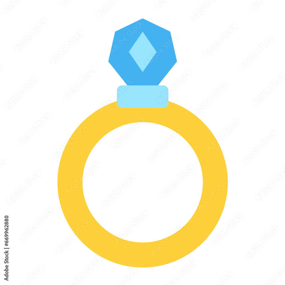 Diamond Ring Icon Style Diamond Ring Icon Style