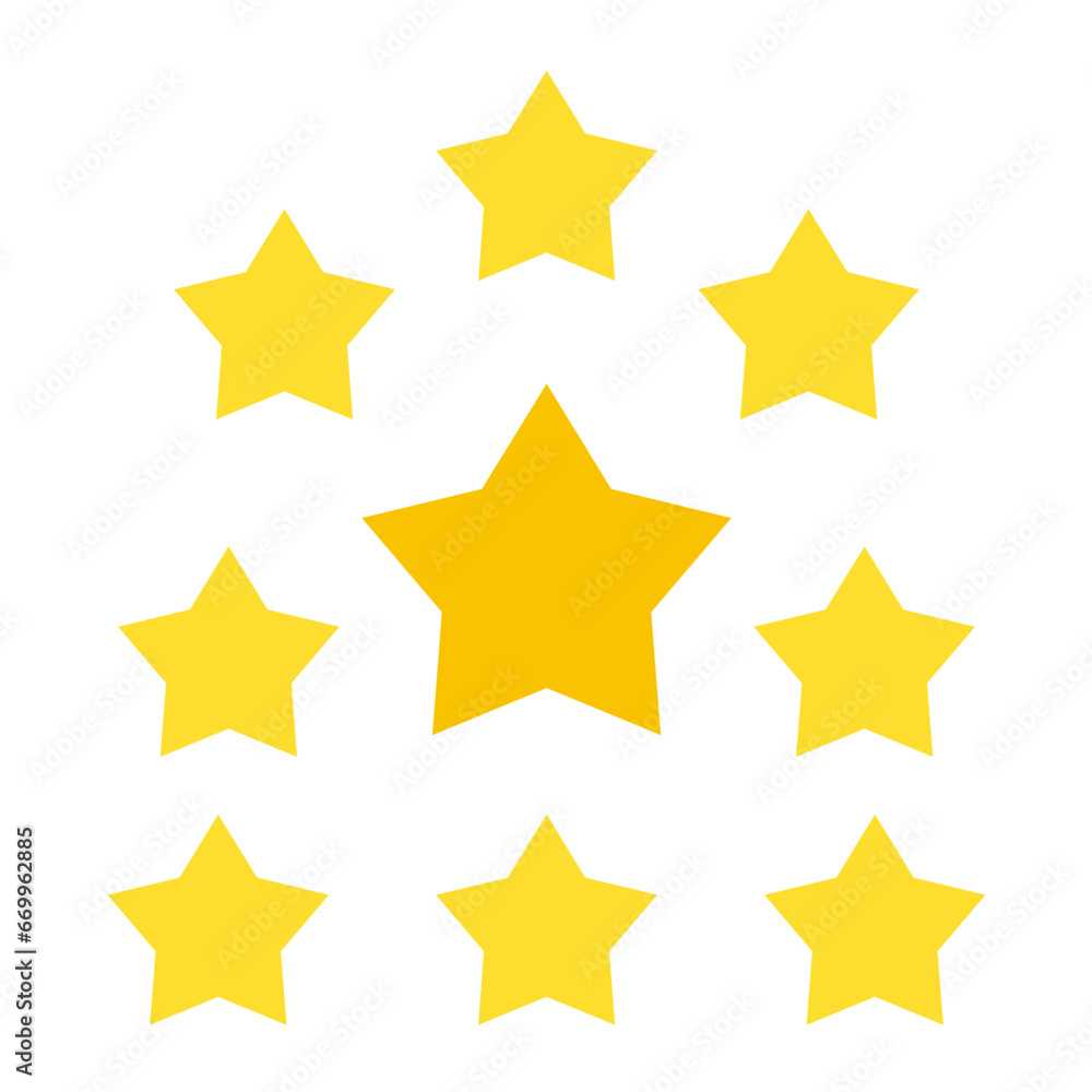 Stars Icon Style Stars Icon Style