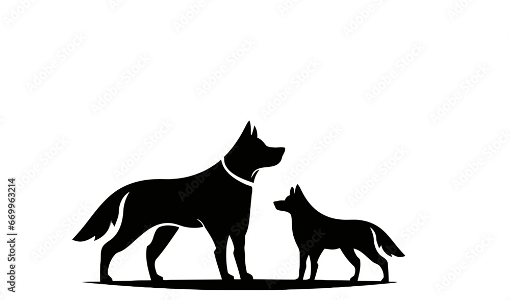 Obraz premium dog and cat