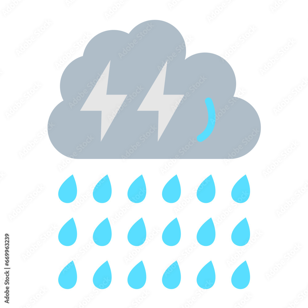 Heavy Rain Icon Style Heavy Rain Icon Style