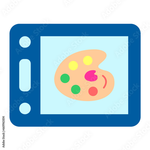 Graphic Tablet Icon Style