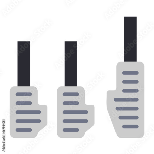 Pedals Icon Style