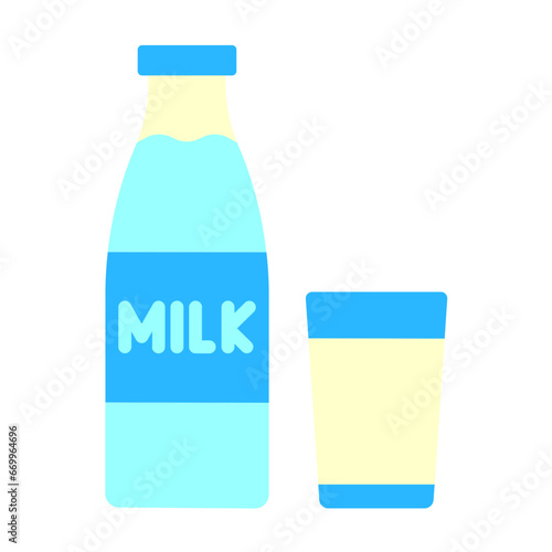Milk Icon Style
