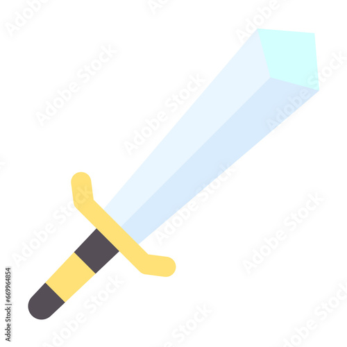 Sword Toy Icon Style