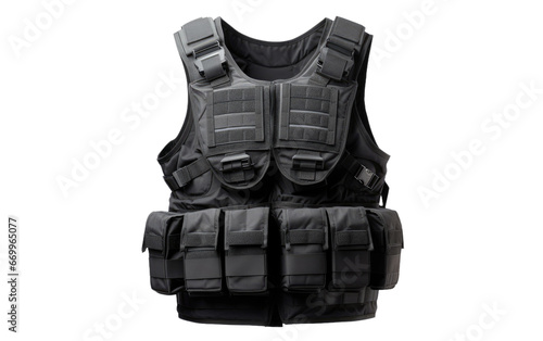 Safety with Bulletproof Vests on transparent background