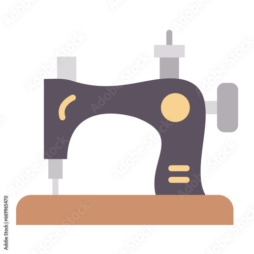 Sewing Machine Icon Style
