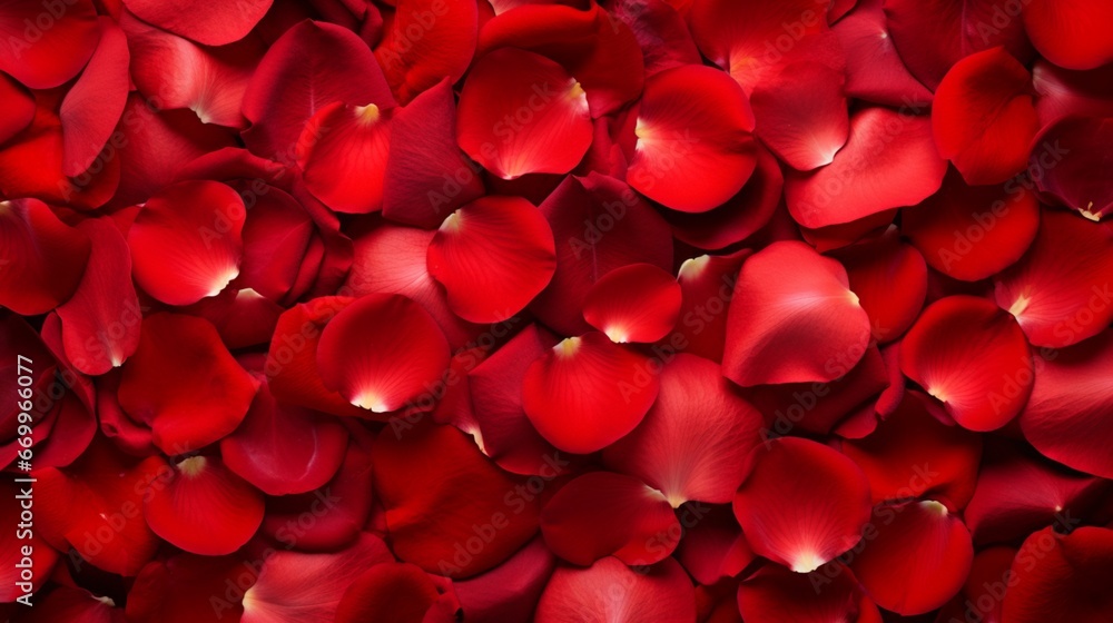 red rose petals background generated by AI red rose petals background generated by AI