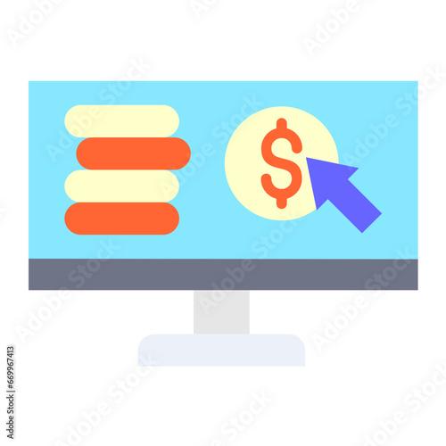 Pay Per Click Icon Style