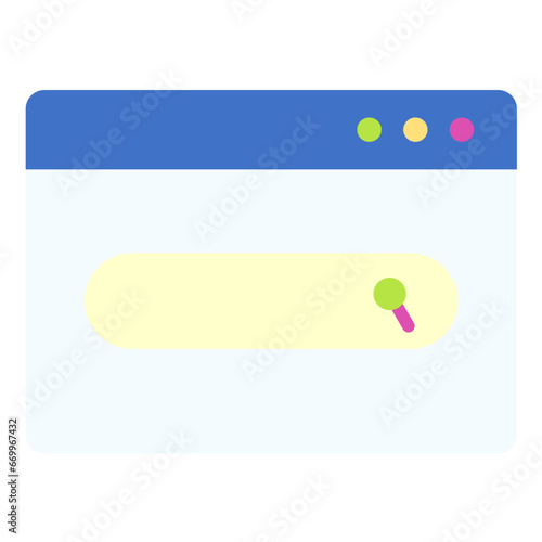 Website Search Icon Style