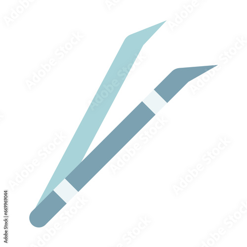 Tweezers Icon Style