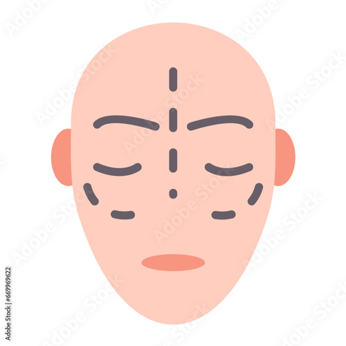 Cosmetic Surgery Icon Style