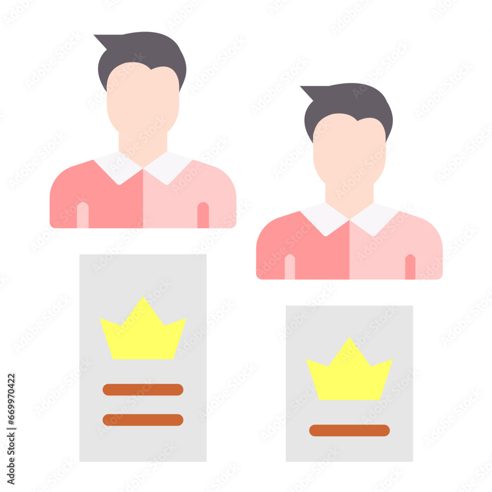 Election Polling Icon Style Election Polling Icon Style