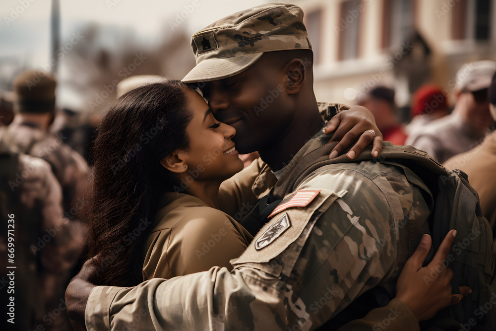 Homecoming Heroes. Emotional Reunions between Soldiers and Loved Ones
